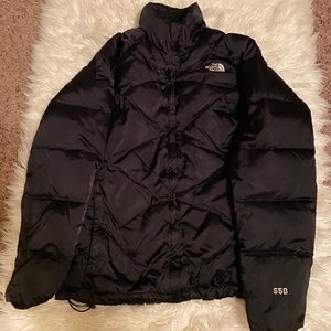 Black North Face Puffer Coat